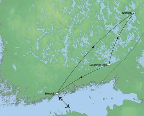 StepMap Karte Finnland Agrar Website